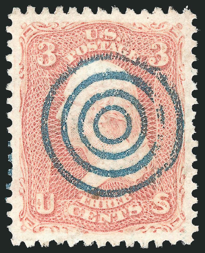 US Stamp Prices Scott Catalog # 65 - 1861 3c Washington. Robert Siegel Auction Galleries, Oct 2012, Sale 1032, Lot 3110