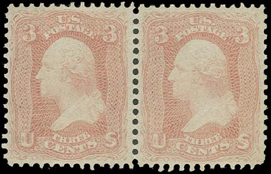 Price of US Stamps Scott Catalog #65: 3c 1861 Washington. H.R. Harmer, Oct 2014, Sale 3006, Lot 1091