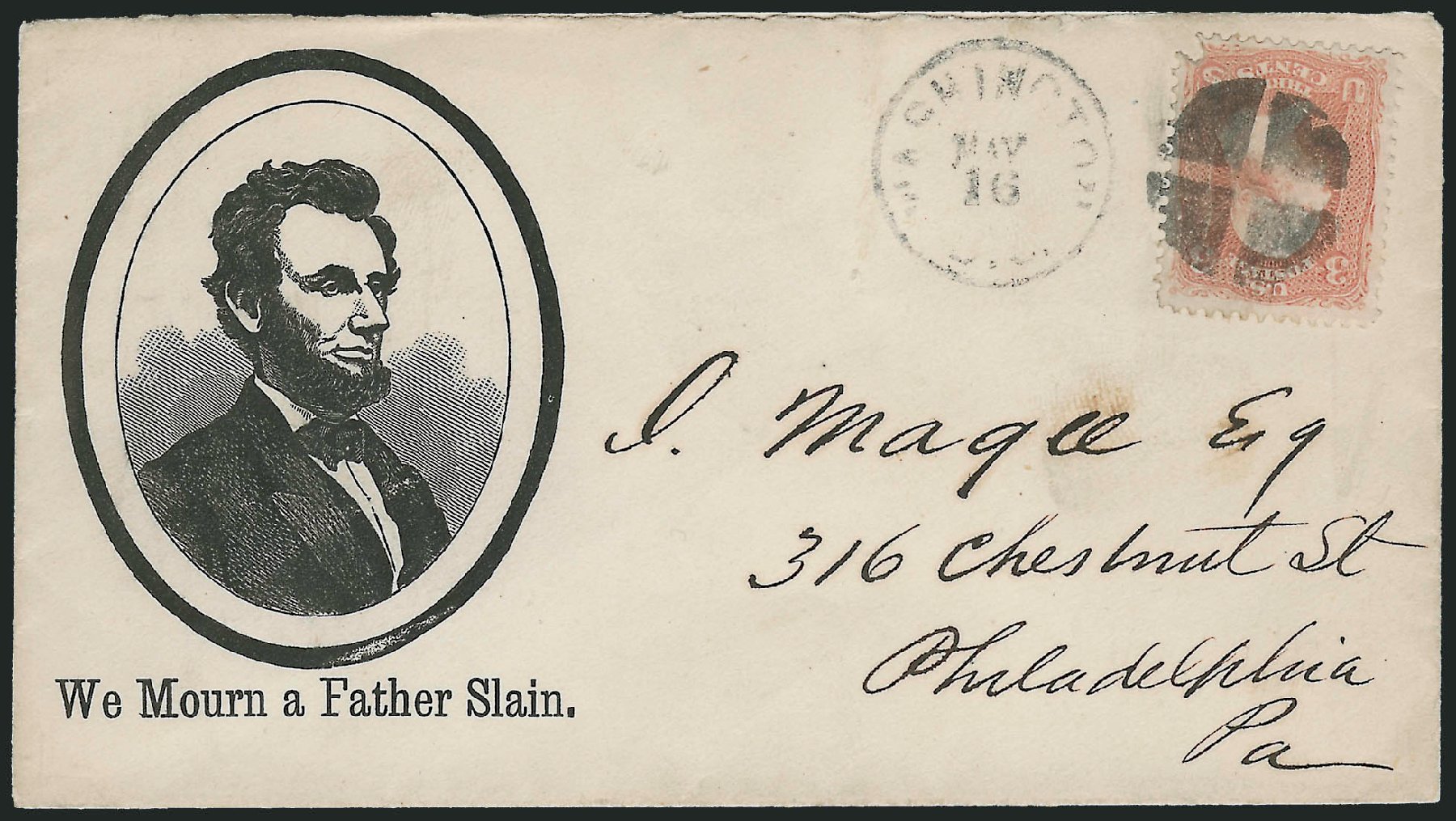 US Stamps Value Scott #65 - 3c 1861 Washington. Robert Siegel Auction Galleries, Oct 2014, Sale 1082, Lot 571