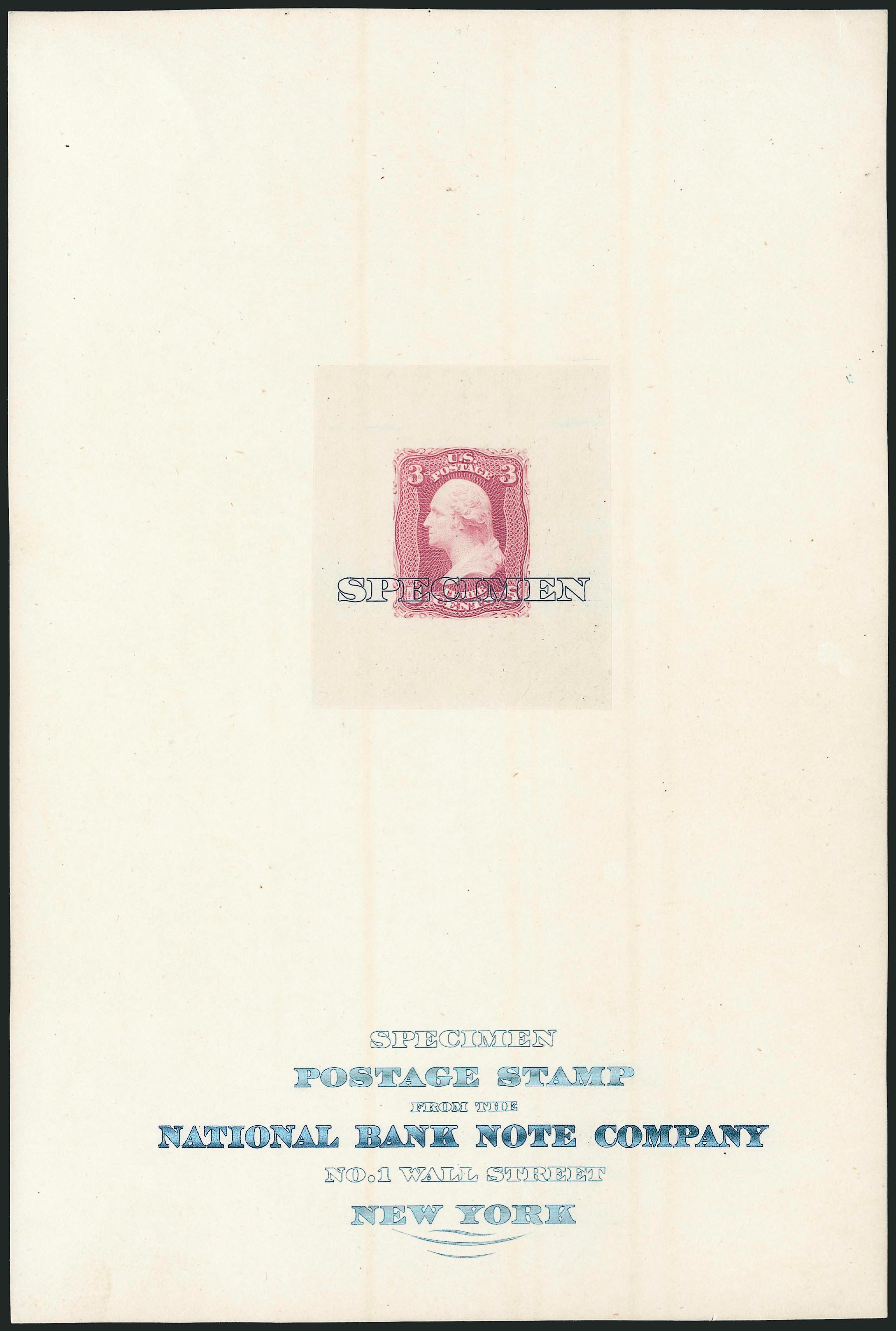 US Stamp Price Scott #65: 3c 1861 Washington. Robert Siegel Auction Galleries, Oct 2014, Sale 1082, Lot 61