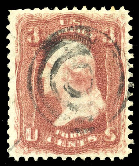 Price Of US Stamps Scott Catalogue 65 1861 3c Washington