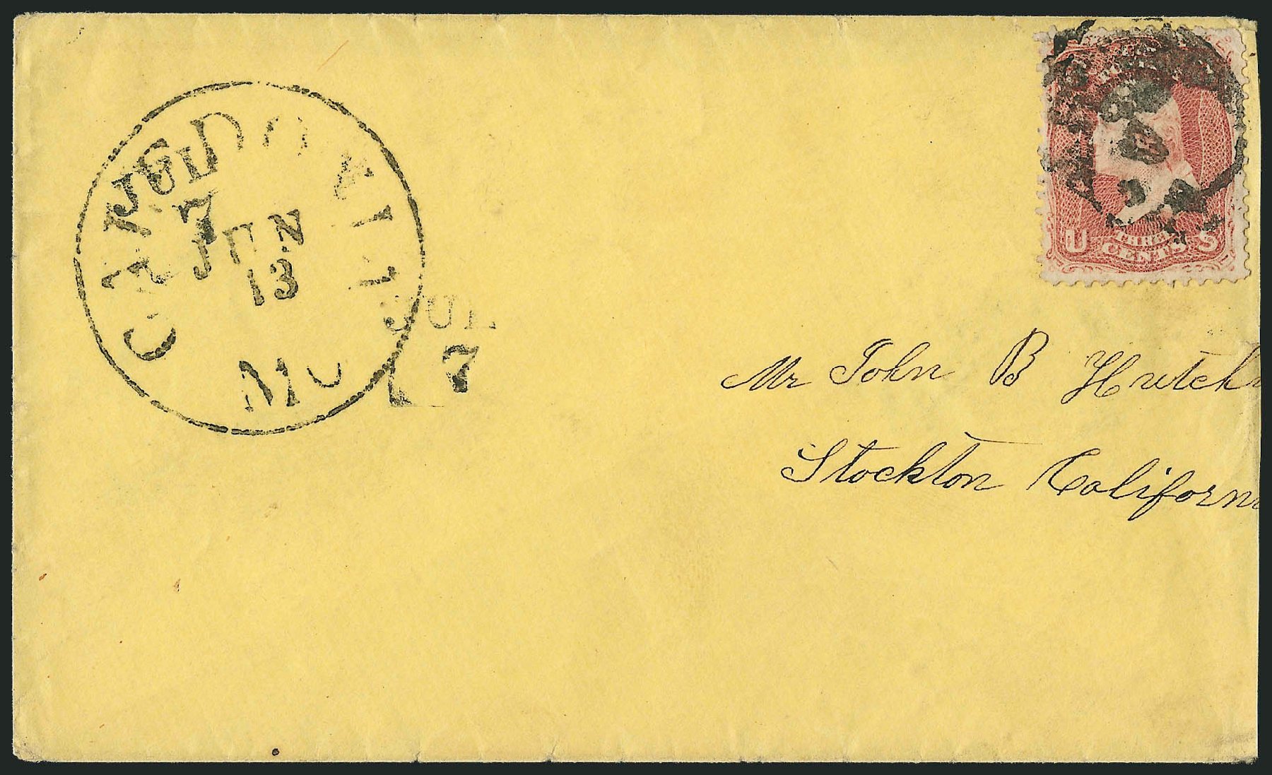 Price of US Stamp Scott Catalog # 65: 1861 3c Washington. Robert Siegel Auction Galleries, Sep 2010, Sale 993, Lot 424