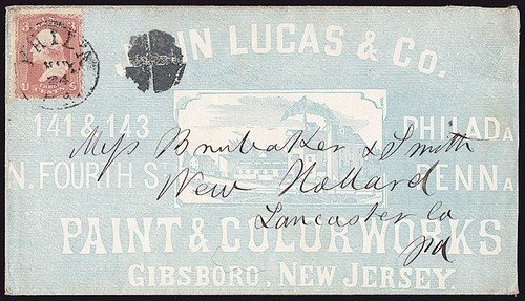 US Stamp Prices Scott Catalogue #65: 3c 1861 Washington. Spink Shreves Galleries, Jan 2014, Sale 146, Lot 204