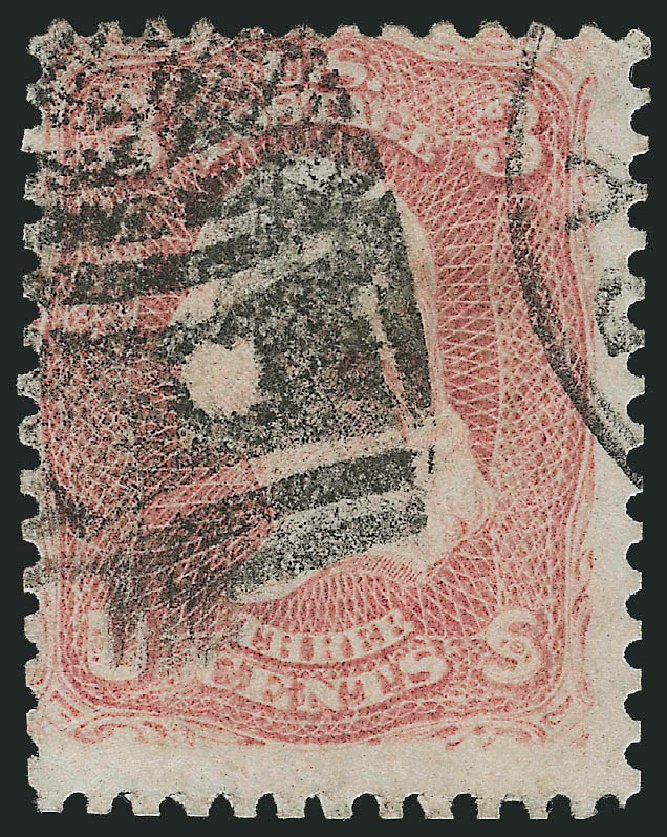 US Stamps Prices Scott Cat. #65 - 3c 1861 Washington. Robert Siegel Auction Galleries, Dec 2008, Sale 967, Lot 4165