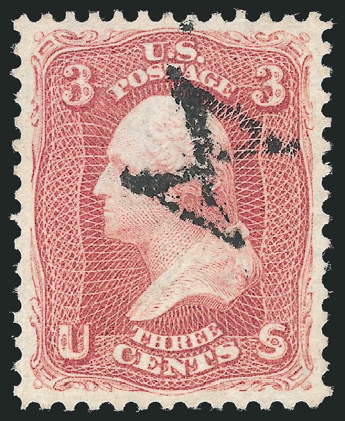 US Stamps Price Scott # 65: 3c 1861 Washington. Robert Siegel Auction Galleries, Oct 2012, Sale 1032, Lot 3112
