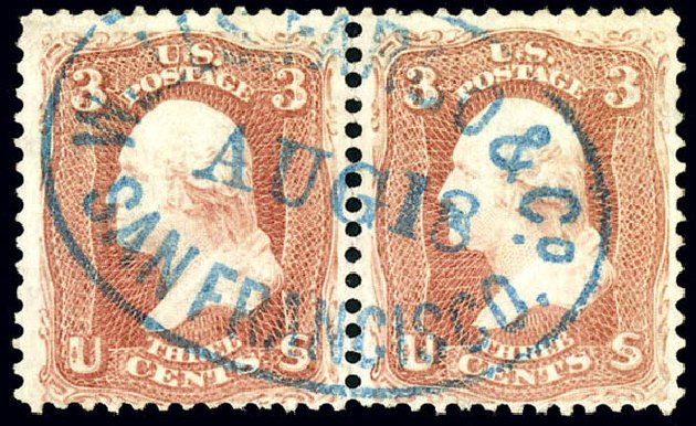 Price of US Stamp Scott Cat. 65: 3c 1861 Washington. Matthew Bennett International, Dec 2008, Sale 330, Lot 1493