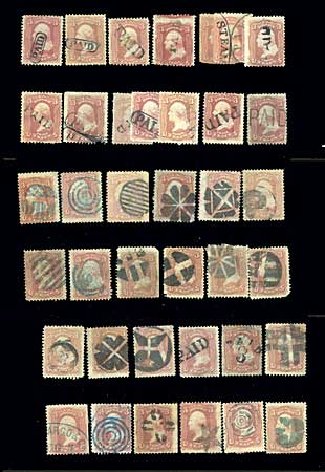 US Stamp Value Scott Cat. #65: 1861 3c Washington. Harmer-Schau Auction Galleries, Jul 2010, Sale 86, Lot 353
