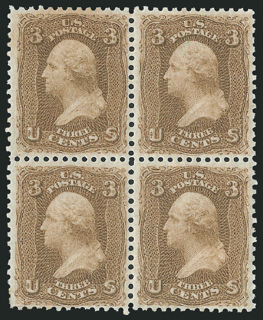 Prices of US Stamp Scott Catalogue # 65 - 3c 1861 Washington. Robert Siegel Auction Galleries, Nov 2013, Sale 1057, Lot 513