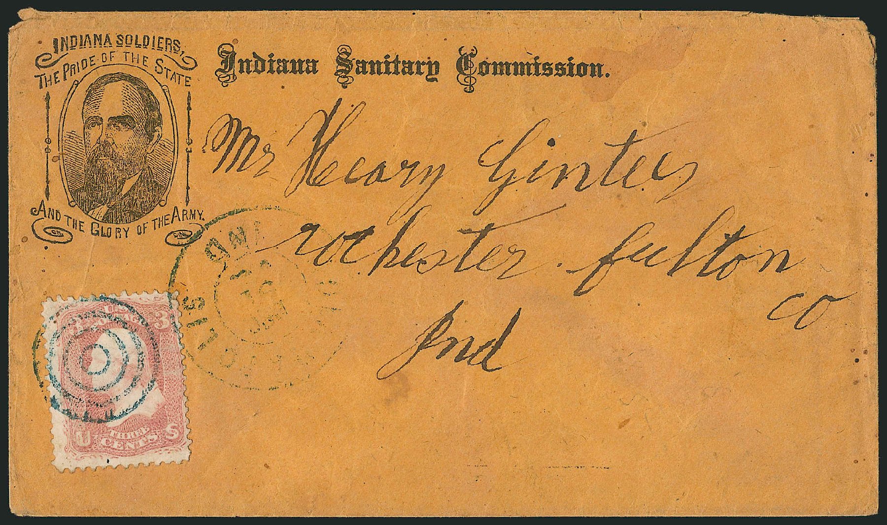 US Stamp Prices Scott Cat. 65 - 3c 1861 Washington. Robert Siegel Auction Galleries, Oct 2014, Sale 1082, Lot 563