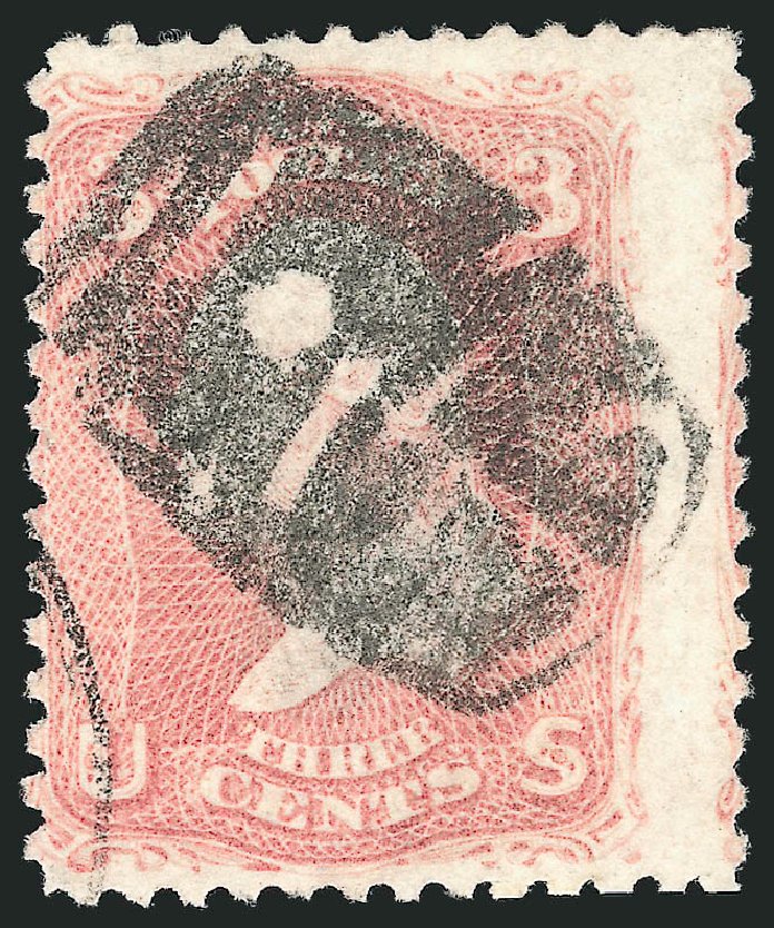 US Stamp Prices Scott Catalogue # 65: 3c 1861 Washington. Robert Siegel Auction Galleries, Apr 2015, Sale 1096, Lot 123