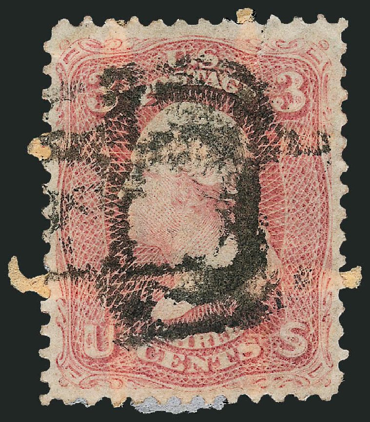 US Stamps Price Scott Cat. # 65 - 3c 1861 Washington. Robert Siegel Auction Galleries, Sep 2008, Sale 962, Lot 2323