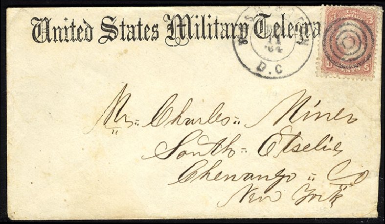 Prices of US Stamp Scott Cat. 65 - 1861 3c Washington. Cherrystone Auctions, Nov 2009, Sale 200911, Lot 3036