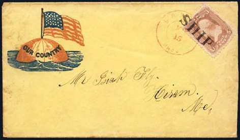 Cost of US Stamp Scott Cat. # 65: 3c 1861 Washington. Harmer-Schau Auction Galleries, Jul 2010, Sale 86, Lot 356