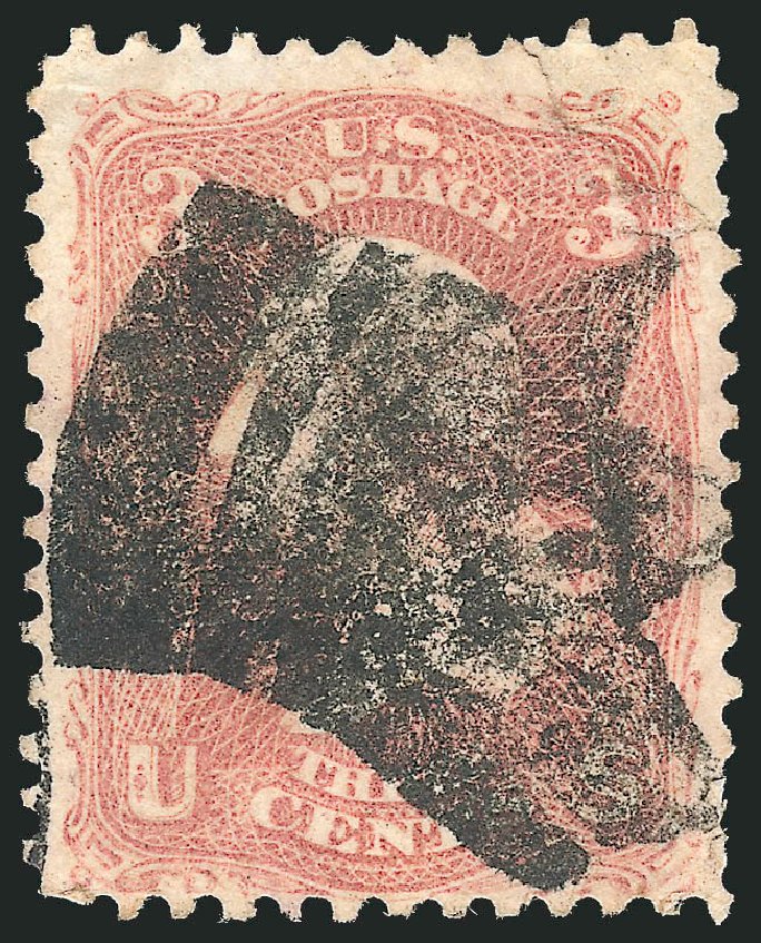 Costs of US Stamp Scott Catalogue 65 - 3c 1861 Washington. Robert Siegel Auction Galleries, Jun 2012, Sale 1025, Lot 106