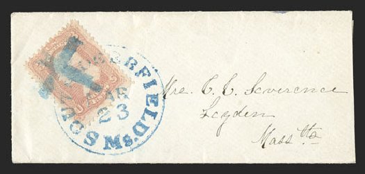 Price of US Stamps Scott Catalog # 65 - 3c 1861 Washington. Spink Shreves Galleries, Nov 2012, Sale 141, Lot 46