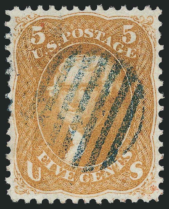 Price of US Stamps Scott Cat. # 67 - 1861 5c Jefferson. Robert Siegel Auction Galleries, Oct 2012, Sale 1032, Lot 3117