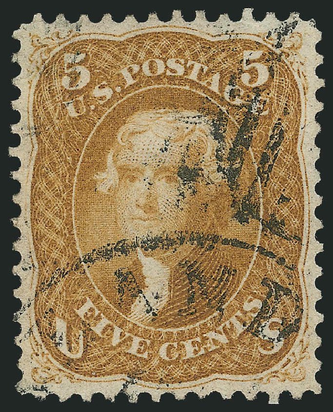 Price of US Stamp Scott #67 - 5c 1861 Jefferson. Robert Siegel Auction Galleries, Sep 2009, Sale 976, Lot 1319
