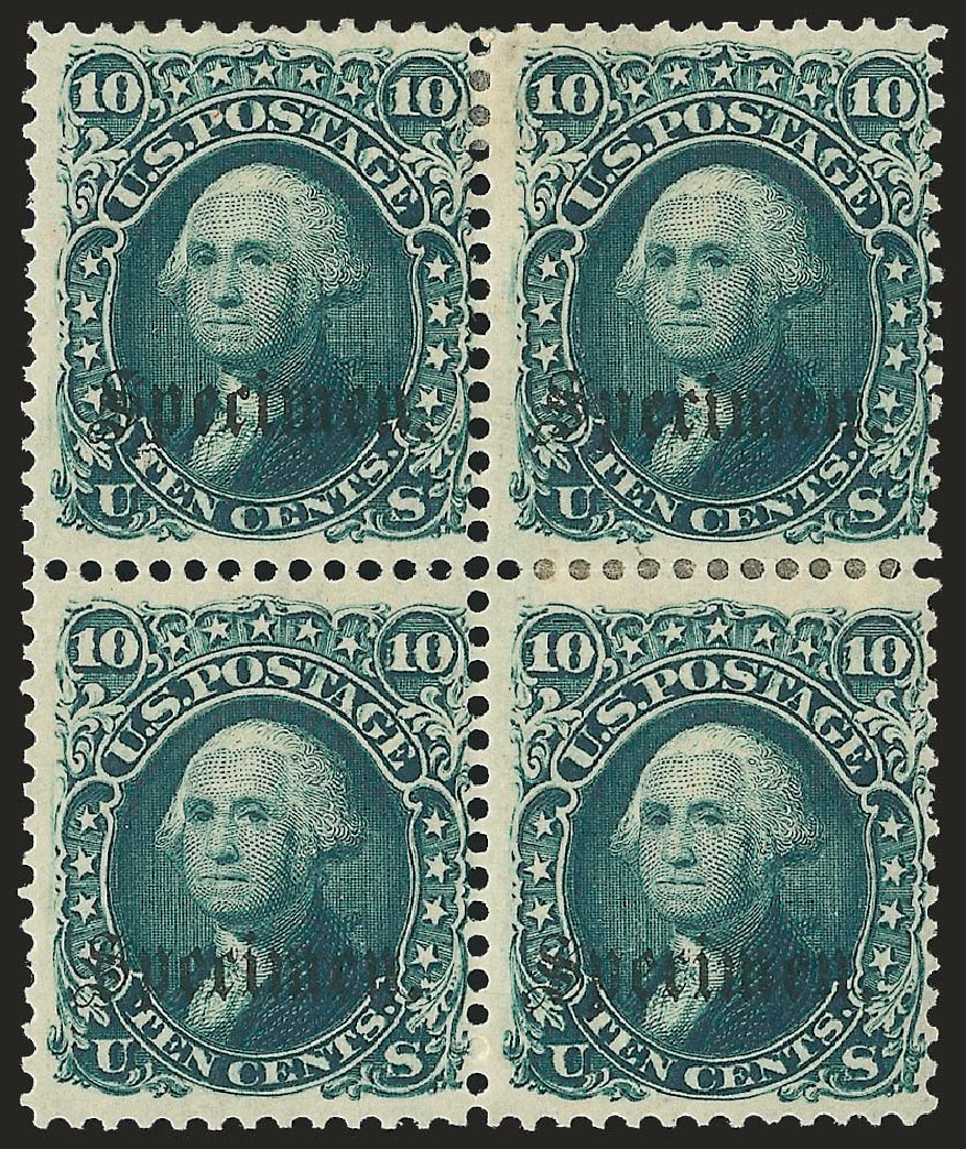 Cost of US Stamps Scott #68 - 1861 10c Washington. Robert Siegel Auction Galleries, Jun 2009, Sale 975, Lot 1008