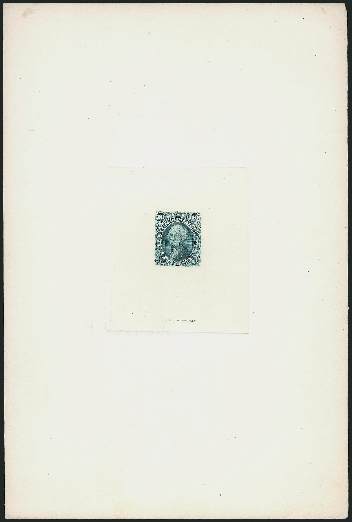 US Stamp Value Scott 68 - 1861 10c Washington. Robert Siegel Auction Galleries, Dec 2008, Sale 967, Lot 4011
