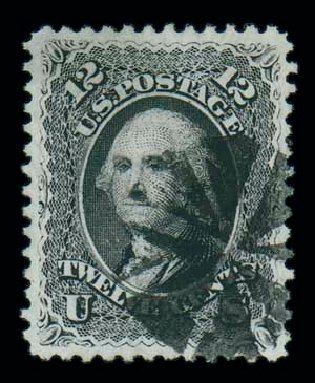 US Stamp Prices Scott Catalog #69: 12c 1861 Washington. Matthew Bennett International, Dec 2007, Sale 323, Lot 188