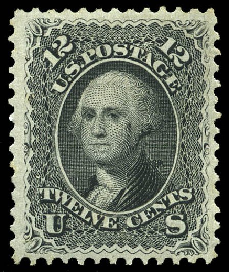 US Stamp Value Scott Catalogue #69 - 1861 12c Washington. Matthew Bennett International, May 2014, Sale 350, Lot 118