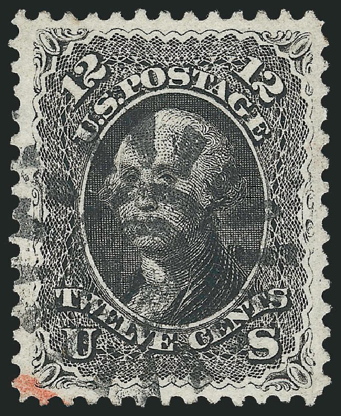 Prices of US Stamps Scott Catalog 69 - 1861 12c Washington. Robert Siegel Auction Galleries, Mar 2012, Sale 1019, Lot 398
