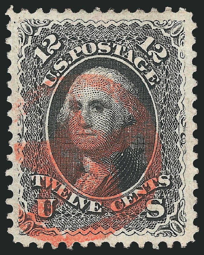 Cost of US Stamps Scott 69: 12c 1861 Washington. Robert Siegel Auction Galleries, Oct 2010, Sale 995, Lot 2008