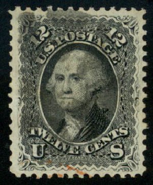 US Stamps Prices Scott Cat. # 69 - 1861 12c Washington. Daniel Kelleher Auctions, Mar 2013, Sale 635, Lot 279