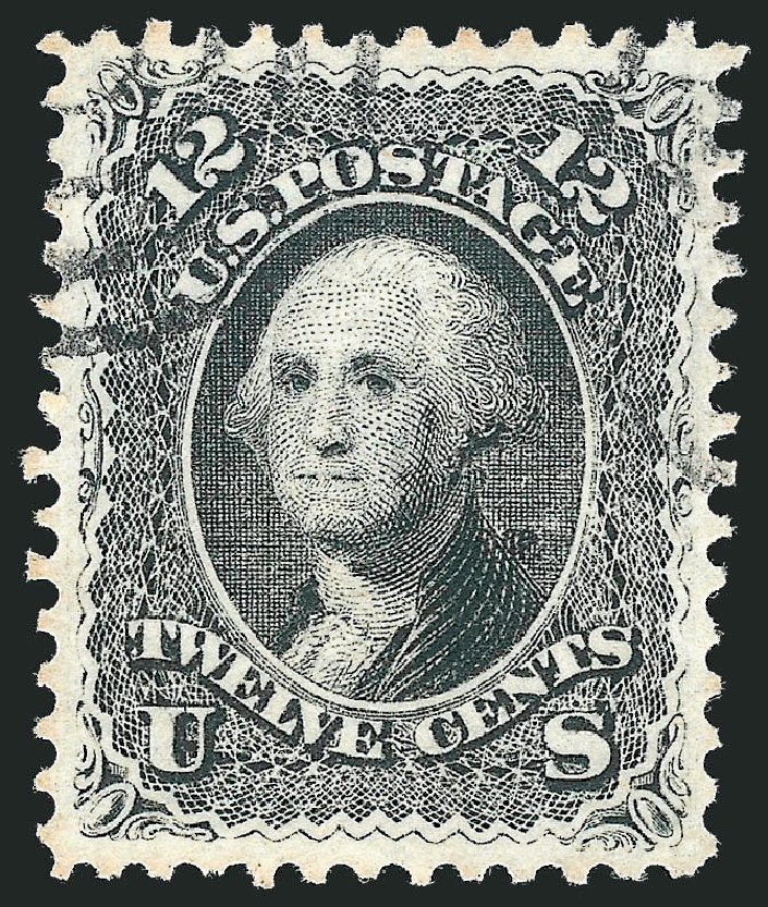 Values of US Stamp Scott Catalog # 69: 12c 1861 Washington. Robert Siegel Auction Galleries, Dec 2012, Sale 1037, Lot 1559