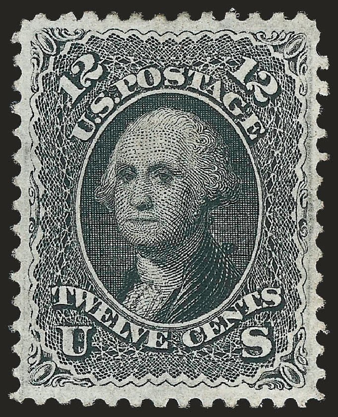 Costs of US Stamp Scott Catalog 69: 1861 12c Washington. Robert Siegel Auction Galleries, Sep 2009, Sale 976, Lot 1329
