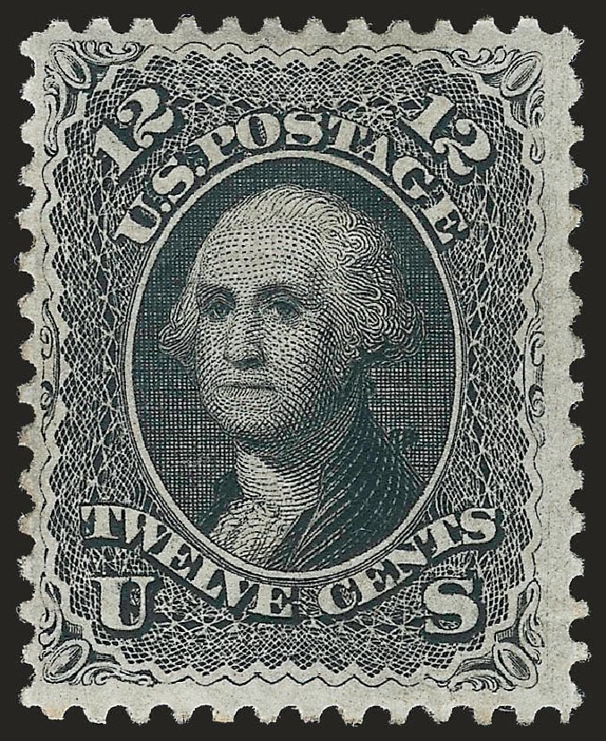 US Stamps Value Scott Cat. 69 - 1861 12c Washington. Robert Siegel Auction Galleries, Apr 2010, Sale 984, Lot 289