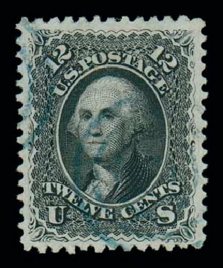 Price of US Stamps Scott Cat. #69 - 1861 12c Washington. Matthew Bennett International, Dec 2007, Sale 323, Lot 190