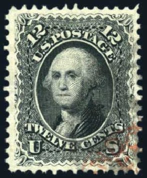 US Stamp Price Scott # 69: 12c 1861 Washington. Harmer-Schau Auction Galleries, Jun 2008, Sale 78, Lot 1310