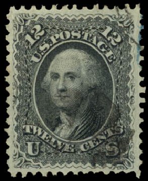 Prices of US Stamp Scott Catalog # 69 - 12c 1861 Washington. Daniel Kelleher Auctions, Oct 2014, Sale 660, Lot 2090