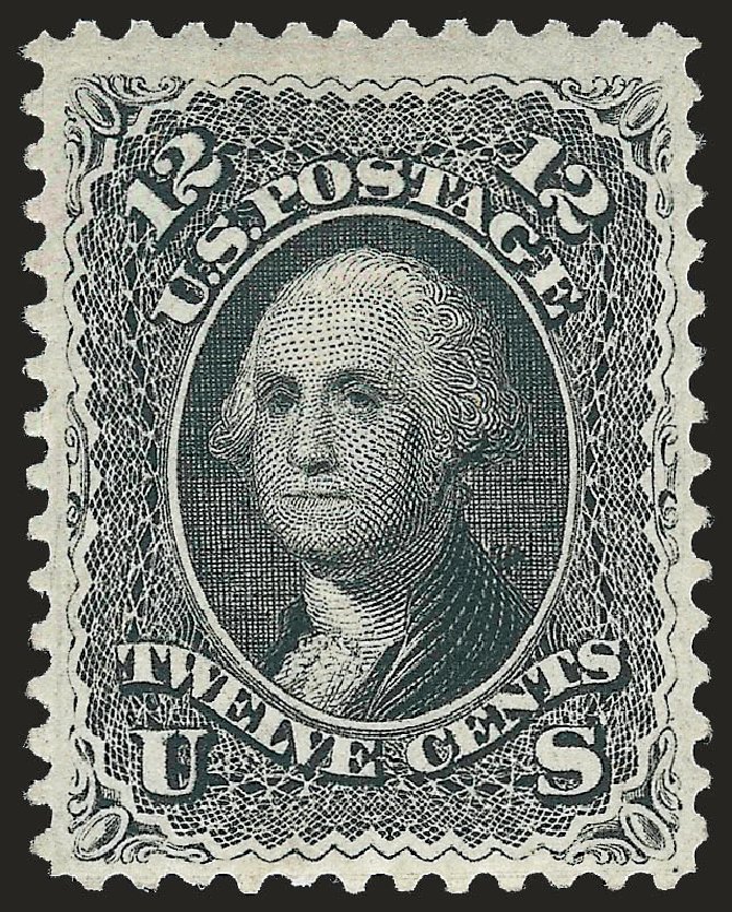 US Stamp Value Scott Cat. # 69 - 12c 1861 Washington. Robert Siegel Auction Galleries, Apr 2009, Sale 972, Lot 3070