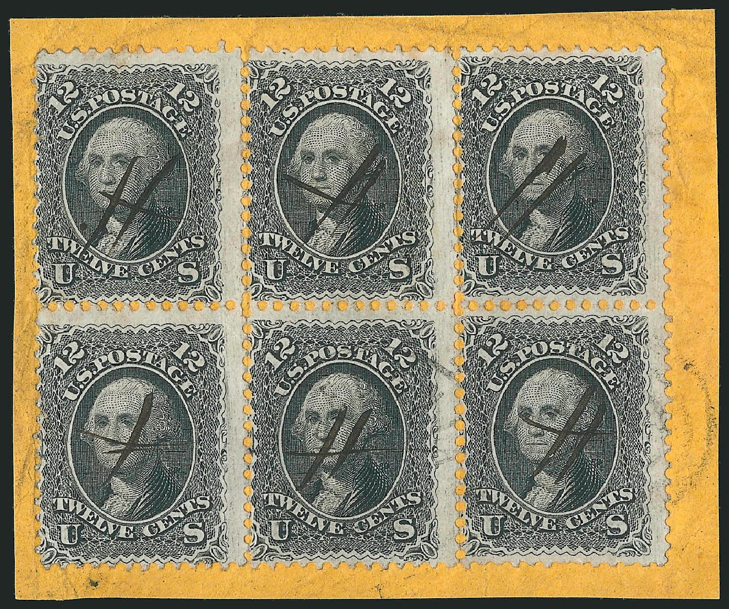 Cost of US Stamp Scott # 69: 1861 12c Washington. Robert Siegel Auction Galleries, Nov 2014, Sale 1084, Lot 3201