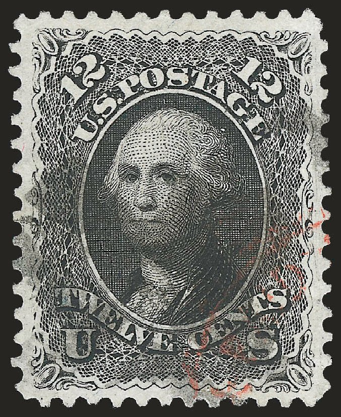 Price of US Stamps Scott #69 - 1861 12c Washington. Robert Siegel Auction Galleries, Dec 2008, Sale 967, Lot 4171