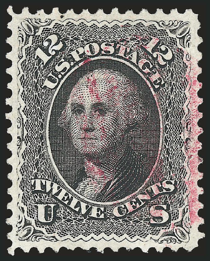Value of US Stamps Scott # 69 - 12c 1861 Washington. Robert Siegel Auction Galleries, Apr 2010, Sale 984, Lot 291