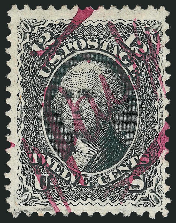 US Stamp Price Scott Cat. # 69 - 1861 12c Washington. Robert Siegel Auction Galleries, Oct 2010, Sale 995, Lot 2011