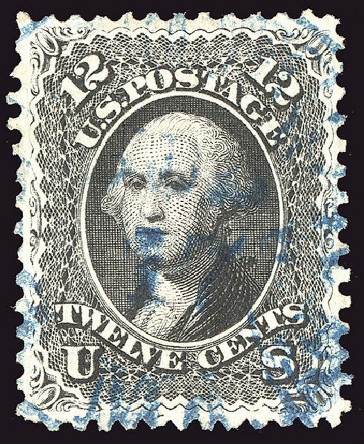 US Stamp Prices Scott Cat. #69: 12c 1861 Washington. Spink Shreves Galleries, Jan 2014, Sale 146, Lot 211