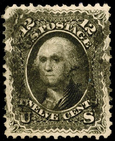 Price of US Stamps Scott Catalogue 69 - 12c 1861 Washington. Matthew Bennett International, Jun 2008, Sale 328, Lot 554