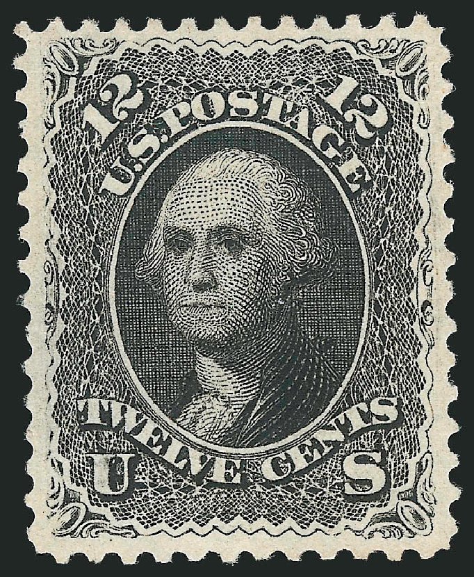 Costs of US Stamp Scott Catalog # 69 - 1861 12c Washington. Robert Siegel Auction Galleries, Oct 2011, Sale 1014, Lot 1184