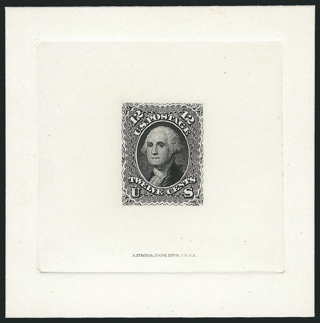 Cost of US Stamps Scott Catalogue #69 - 1861 12c Washington. Robert Siegel Auction Galleries, Jun 2012, Sale 1026, Lot 1014