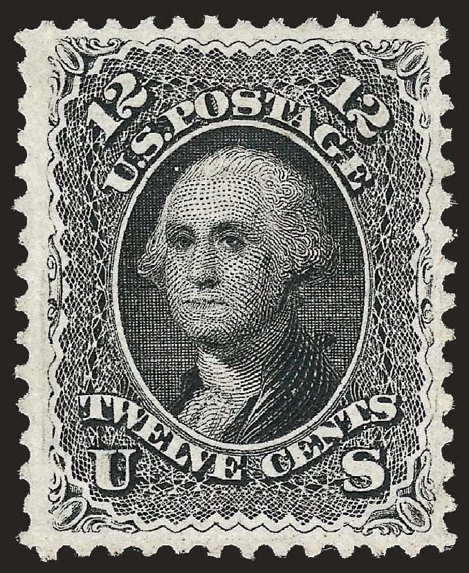 Cost of US Stamps Scott 69: 1861 12c Washington. Robert Siegel Auction Galleries, Oct 2008, Sale 963, Lot 504