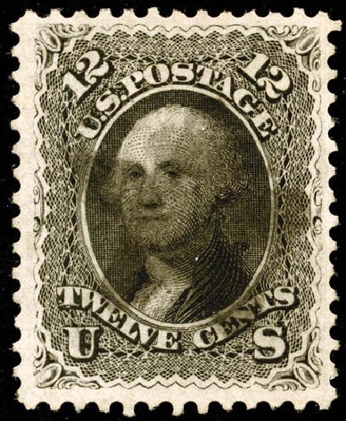 Prices of US Stamps Scott Catalog # 69: 1861 12c Washington. Matthew Bennett International, Jun 2008, Sale 328, Lot 555