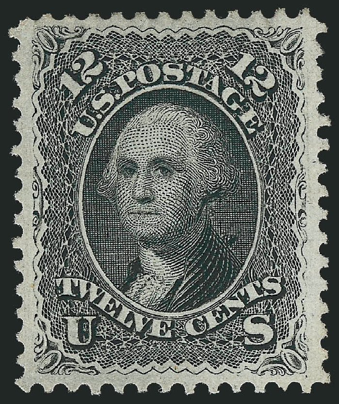 Costs of US Stamps Scott Catalogue #69 - 12c 1861 Washington. Robert Siegel Auction Galleries, Oct 2011, Sale 1014, Lot 1185