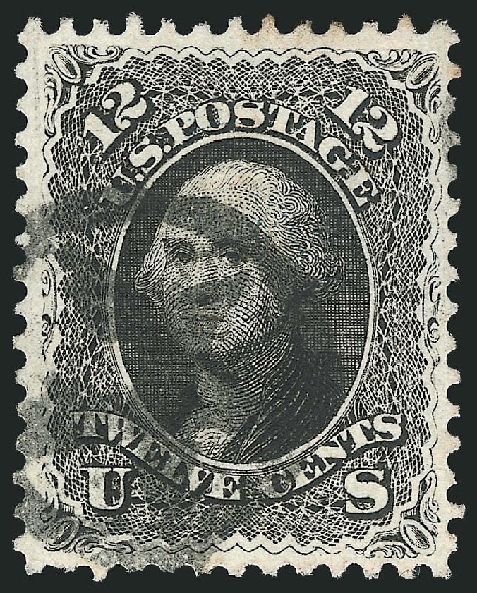 Prices of US Stamps Scott Catalogue # 69 - 1861 12c Washington. Robert Siegel Auction Galleries, Mar 2014, Sale 1067, Lot 1025