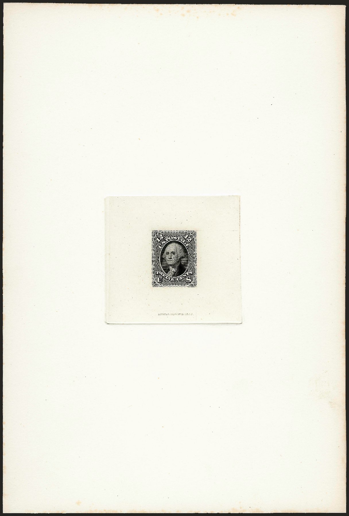 Values of US Stamps Scott Catalogue # 69 - 1861 12c Washington. Robert Siegel Auction Galleries, Dec 2008, Sale 967, Lot 4015