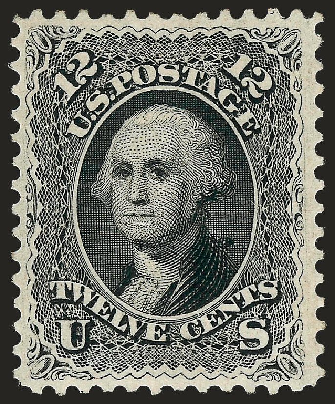 Value of US Stamps Scott Cat. #69: 1861 12c Washington. Robert Siegel Auction Galleries, Jan 2009, Sale 968, Lot 85