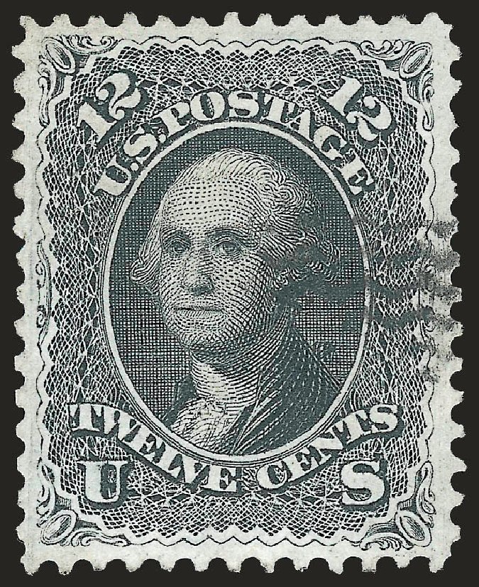 US Stamp Price Scott #69 - 1861 12c Washington. Robert Siegel Auction Galleries, Jun 2009, Sale 975, Lot 1265